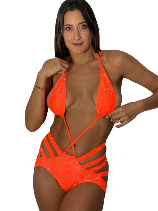 10A Samanta Bodysuit With Stones