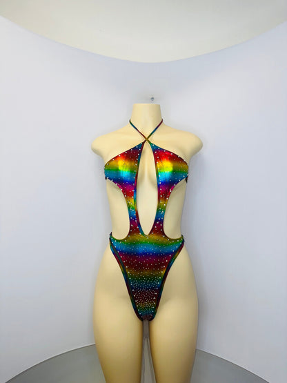 10A Minerva Bodysuit with Stones