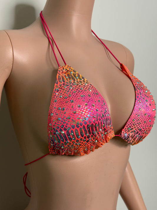 10B Set Susi XL– Rhinestone Micro Bikini – Stripper Dancewear for Women – Stage & Clubwear Outfit  King Thong