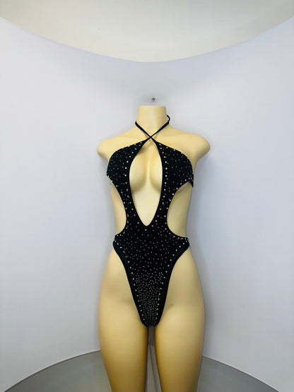 10A Minerva Bodysuit with Stones
