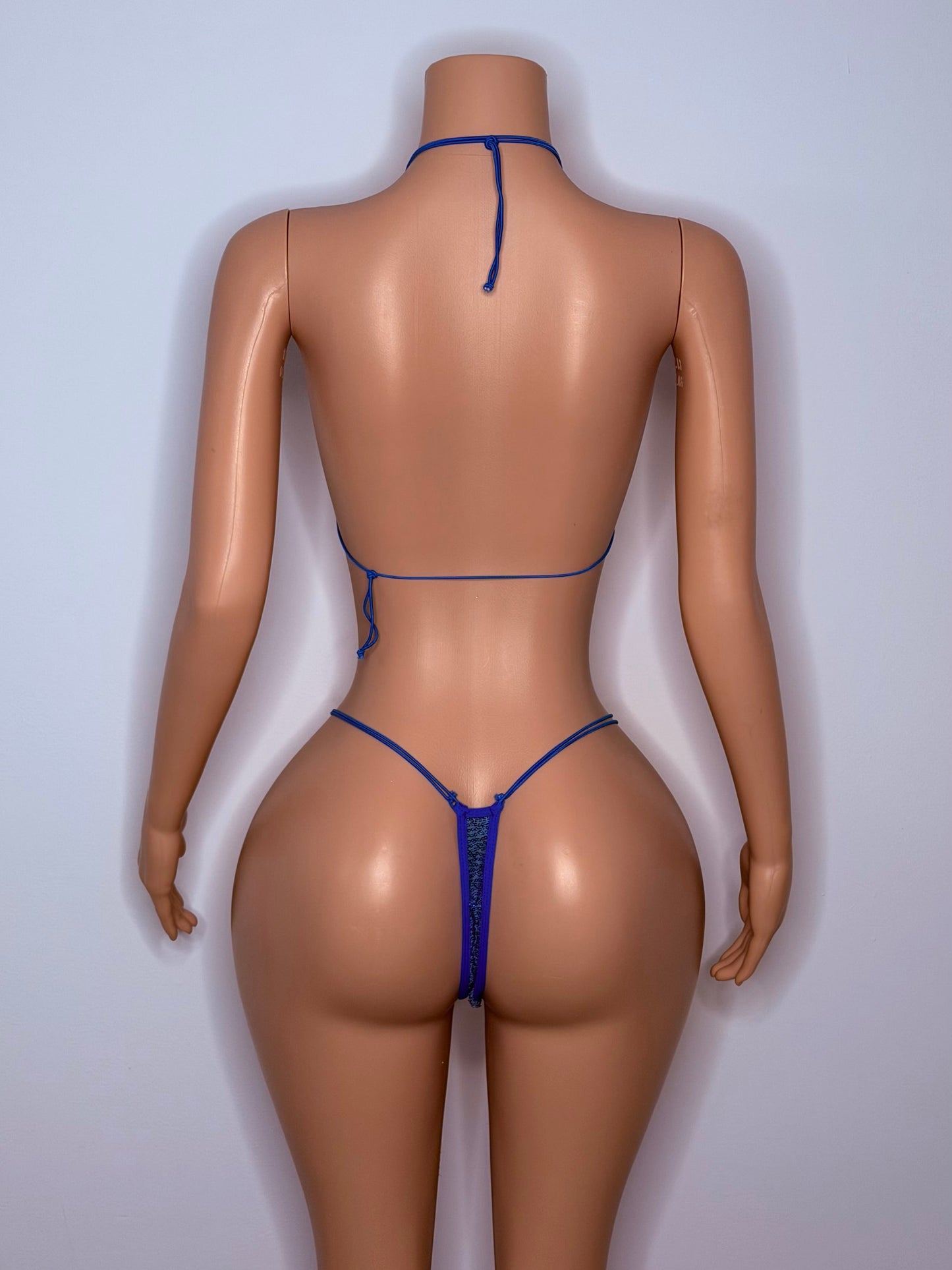 10B Set Candy – Rhinestone Micro Bikini – Exotic Dancer Stagewear for Women – Stage & Clubwear King Thong