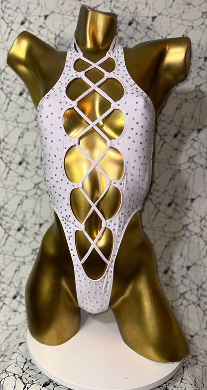 10A Body Tania With Rhinestones