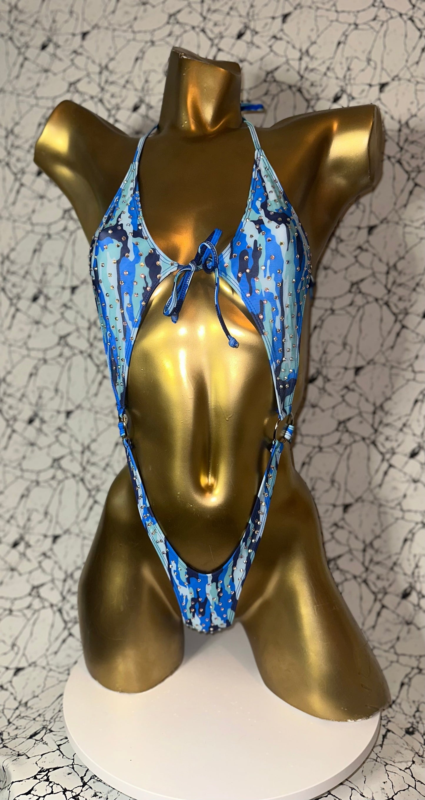 10A Body with Two Rings, With Stones