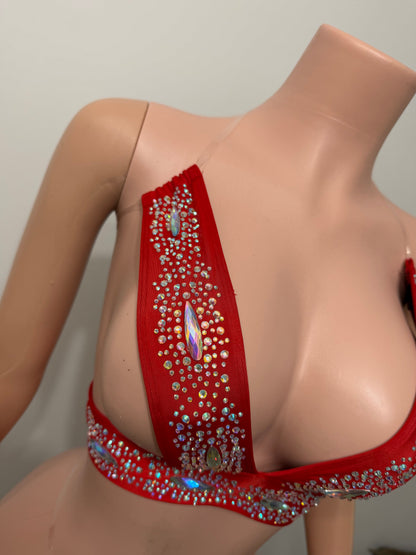 10B Set Betty Demi-Bras with Stones