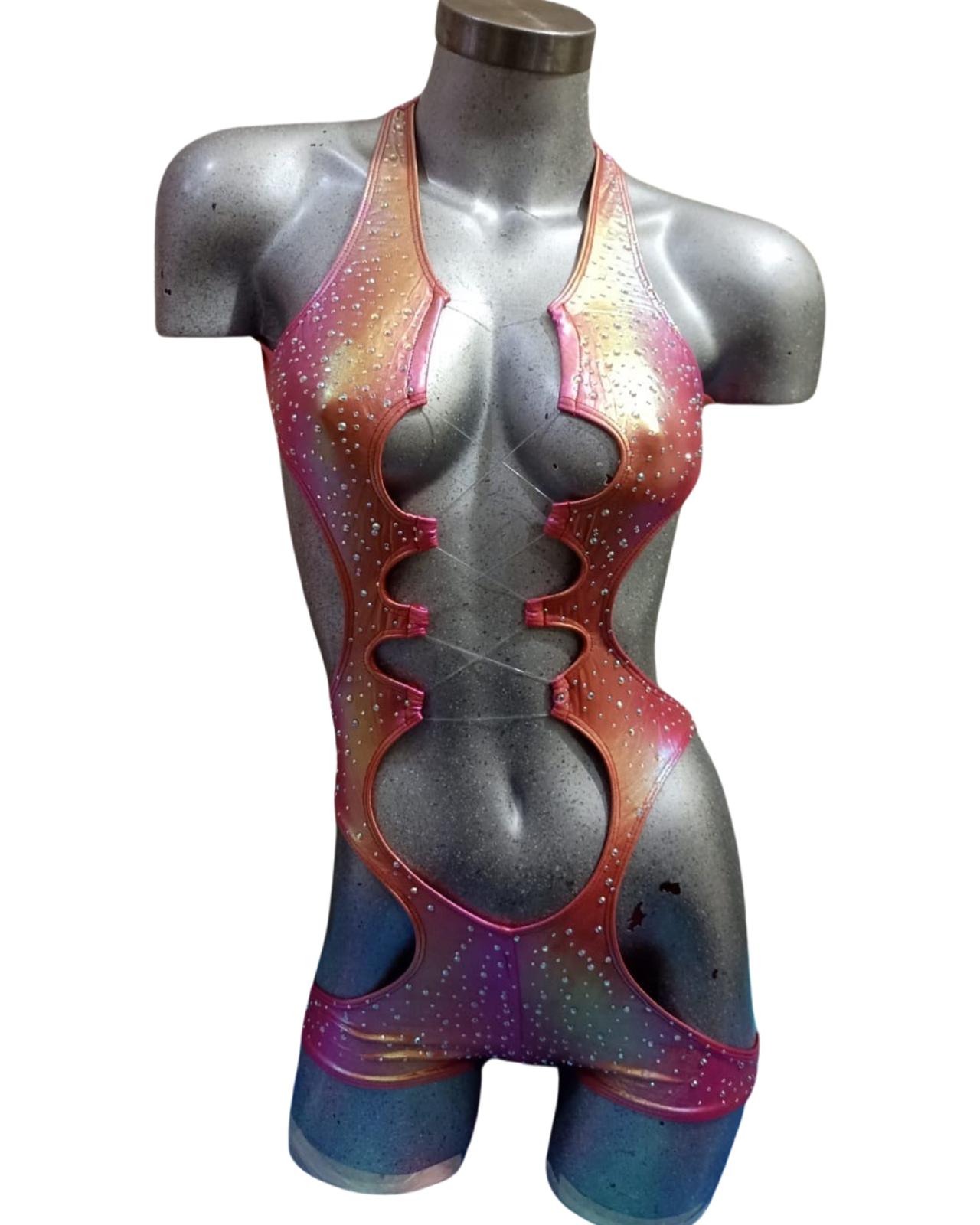 10A Emilia Bodysuit with Stones