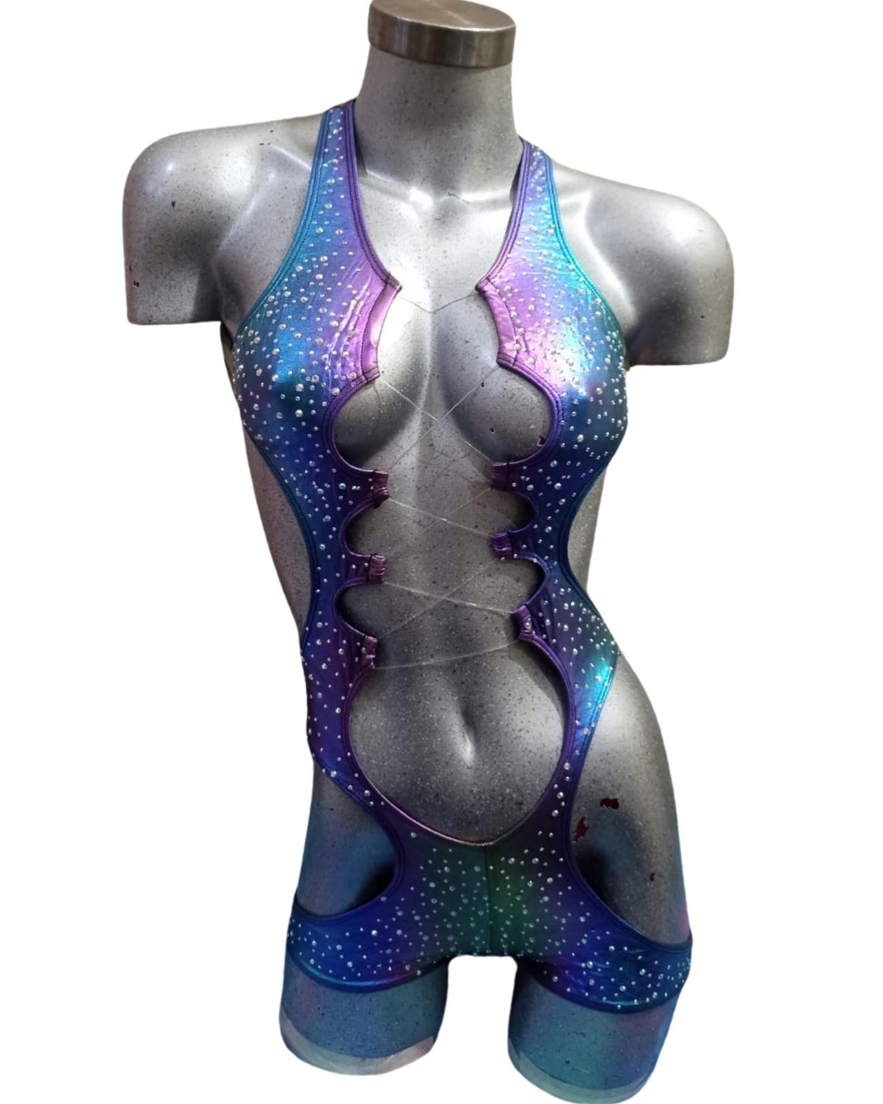 10A Emilia Bodysuit with Stones