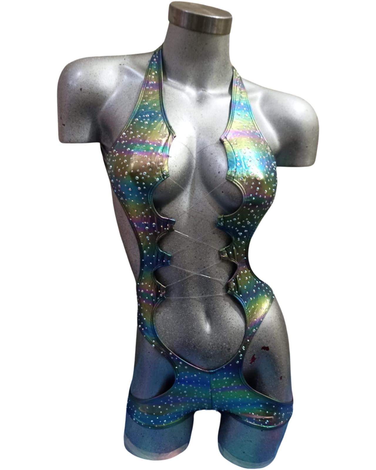 10A Emilia Bodysuit with Stones