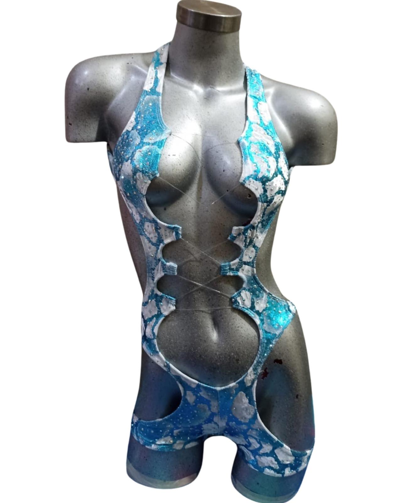 10A Emilia Bodysuit with Stones