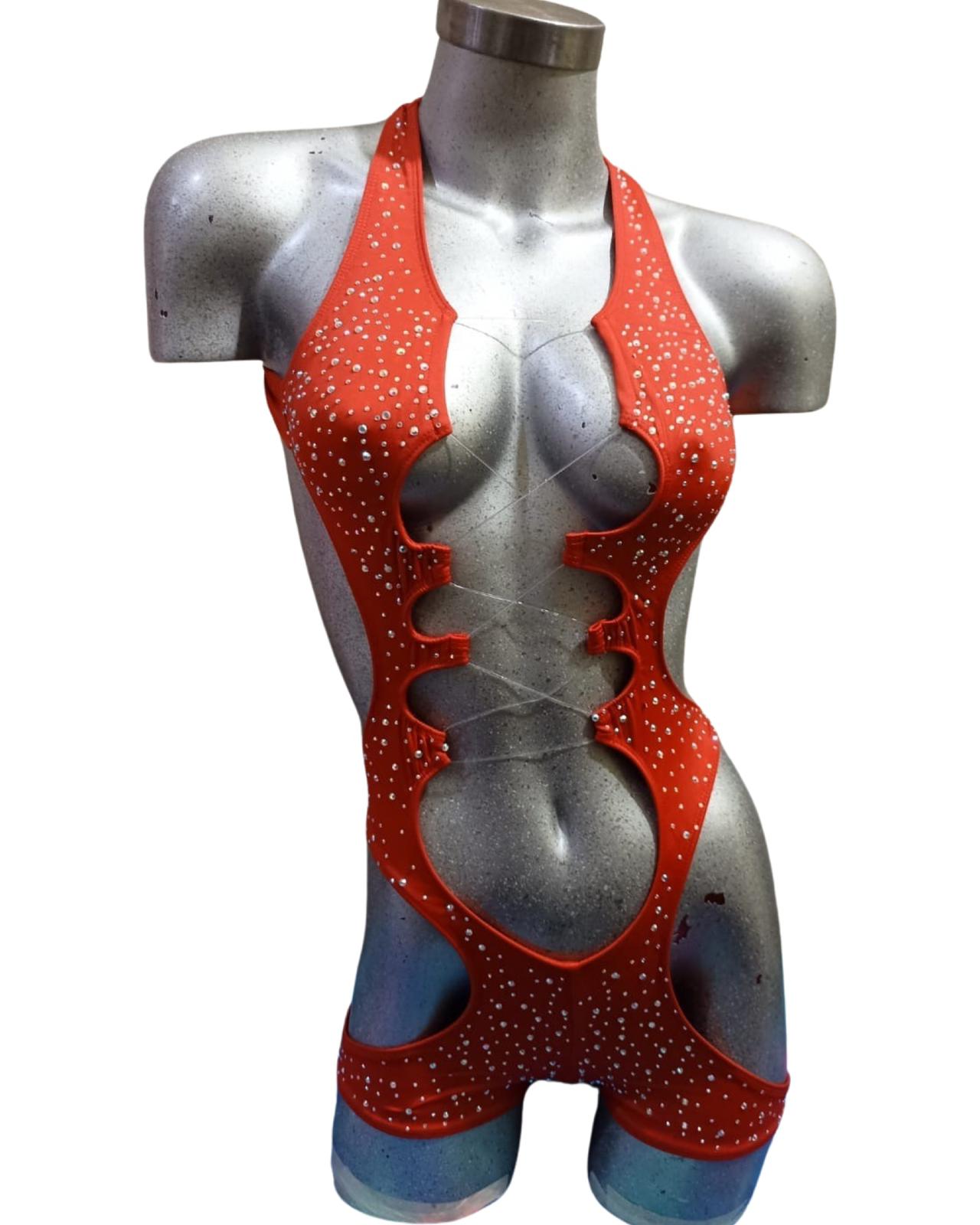 10A Emilia Bodysuit with Stones