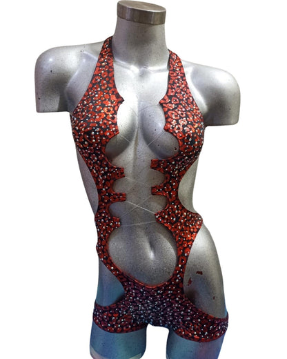 10A Emilia Bodysuit with Stones