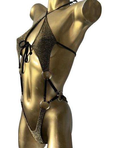 10A Body Marina in shiny fabric Without Stones