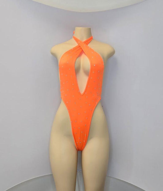 10A Vanessa Bodysuit With Stones
