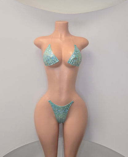 10B Set Susi Elastico transparente  With Stones