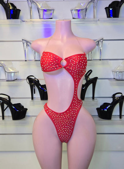 10A Hanna Bodysuit With Stones