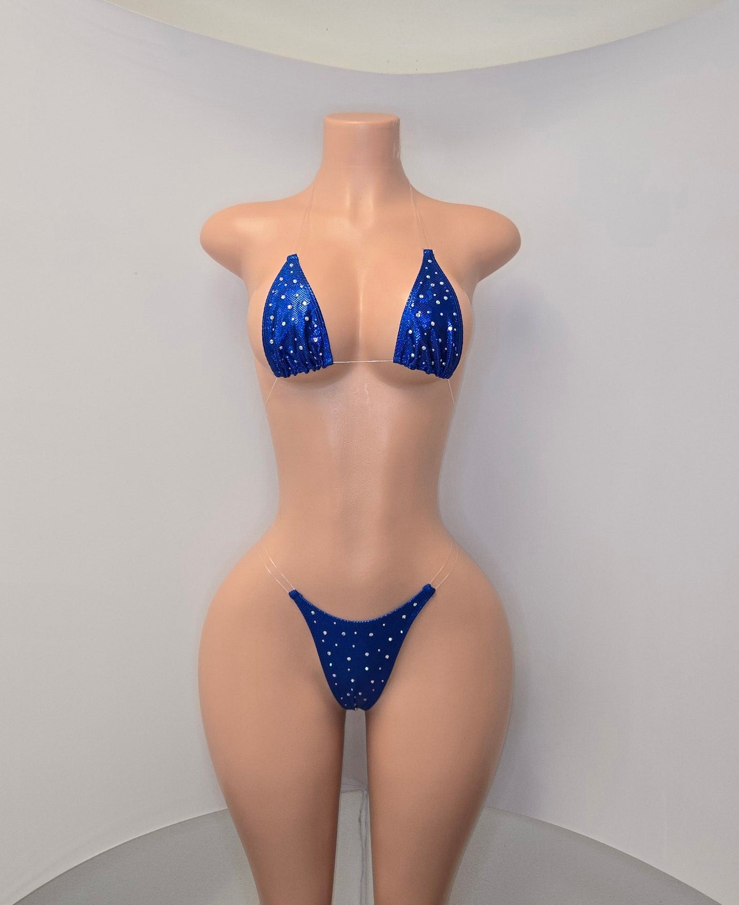 10B Set Susi Elastico transparente  With Stones