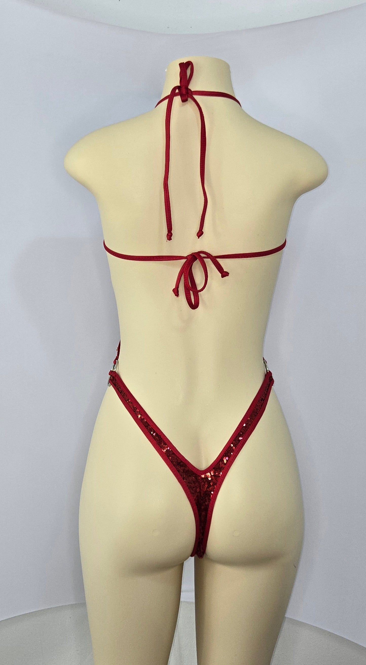 10F Candela body with three rings on the sides of the waist Without Stones