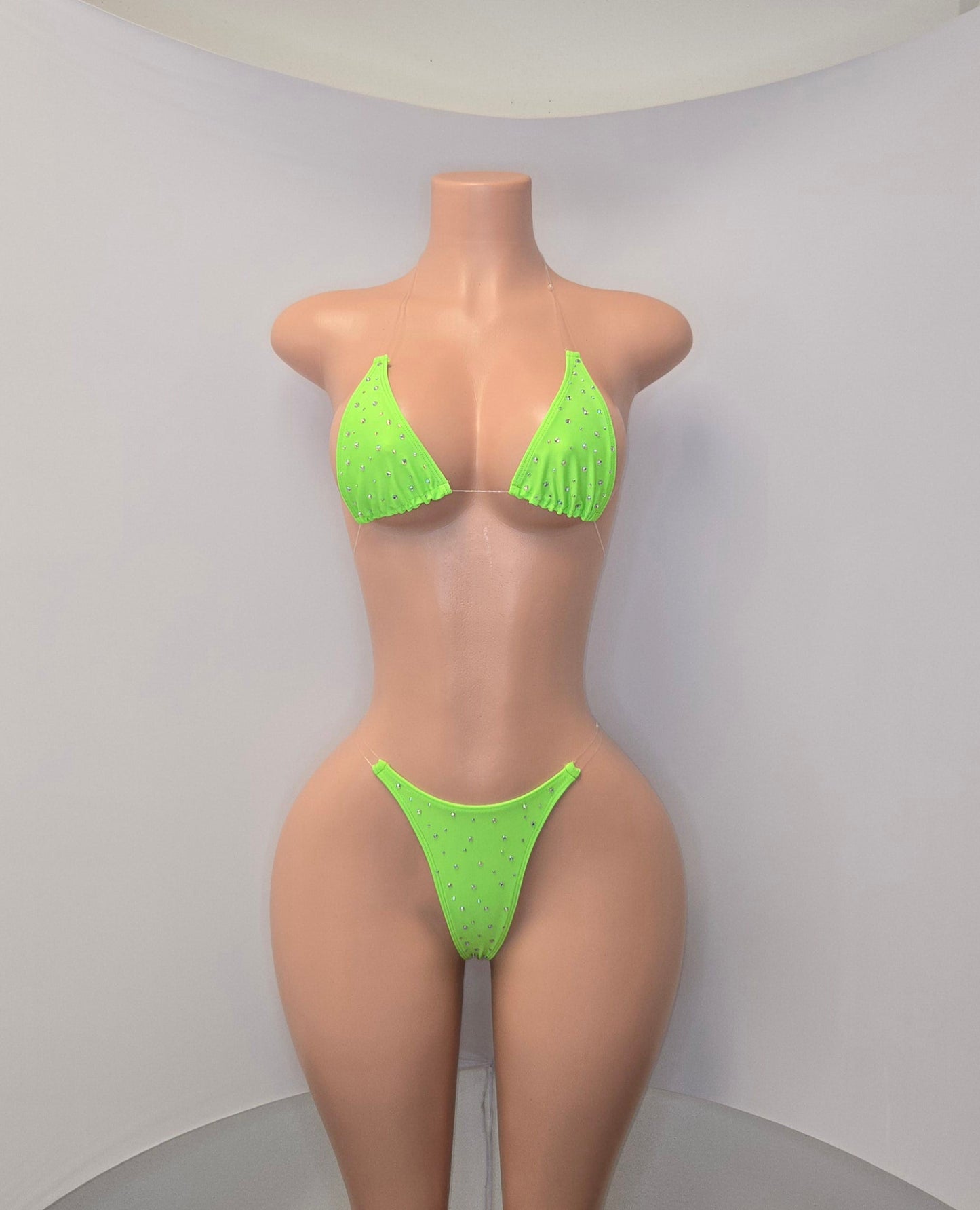 10B Set Susi Elastico transparente  With Stones
