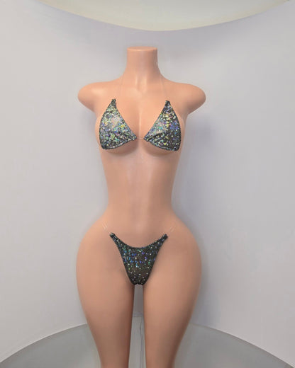 10B Set Susi Elastico transparente  With Stones