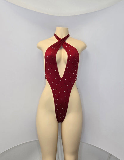 10A Vanessa Bodysuit With Stones