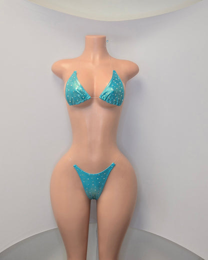 10B Set Susi Elastico transparente  With Stones
