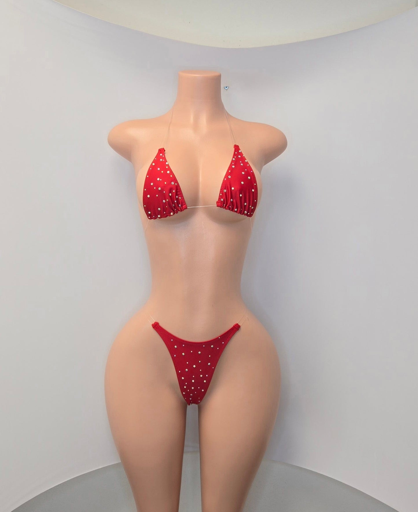 10B Set Susi Elastico transparente  With Stones