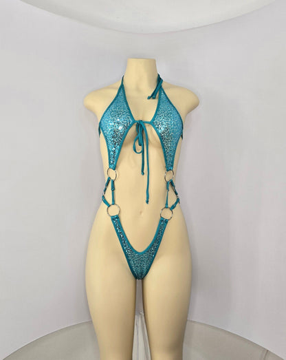 10F Candela body with three rings on the sides of the waist Without Stones