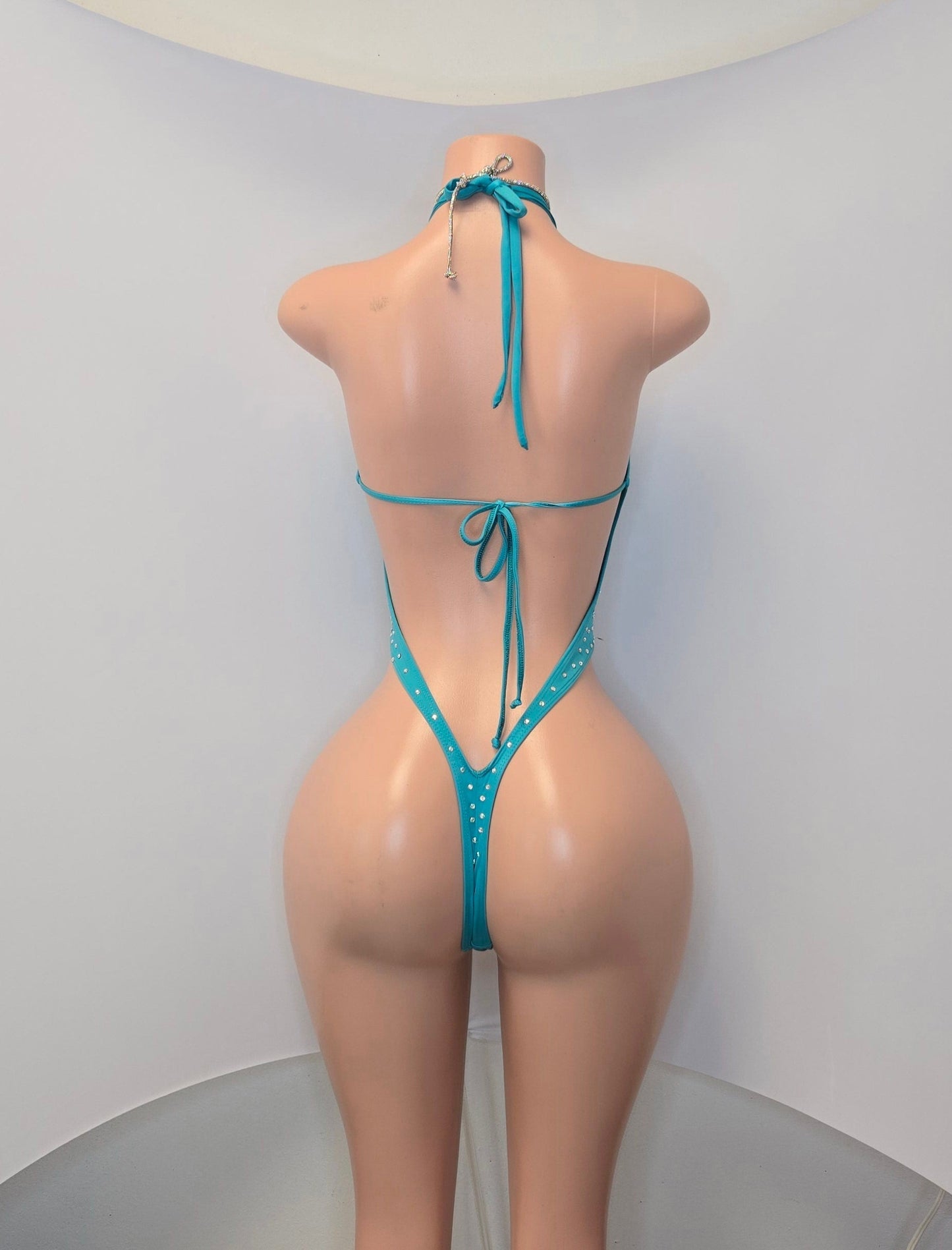 10A Body Tania With Rhinestones