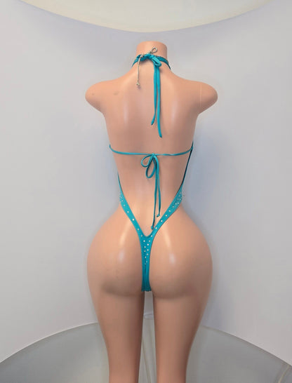 10A Body Tania With Rhinestones