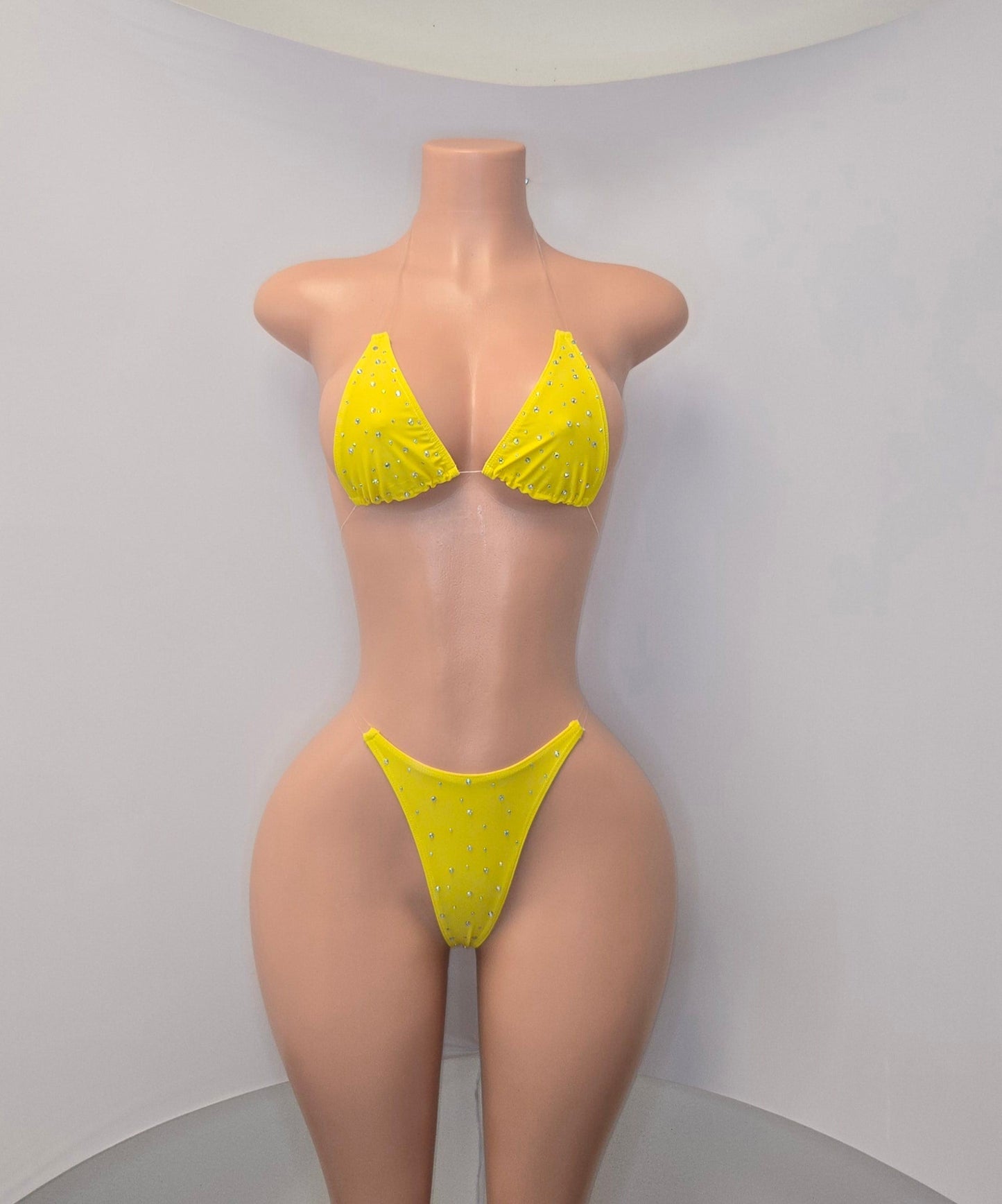 10B Set Susi Elastico transparente  With Stones