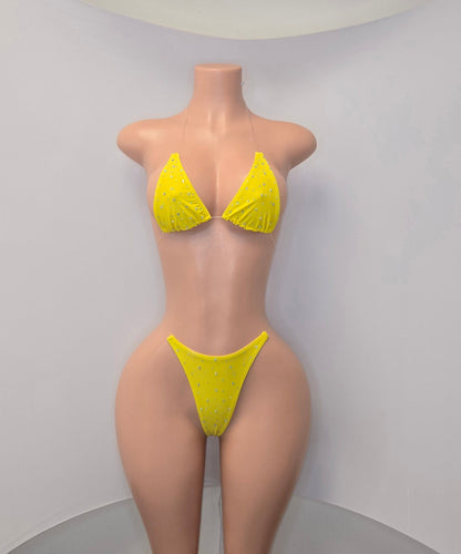 10B Set Susi Elastico transparente  With Stones