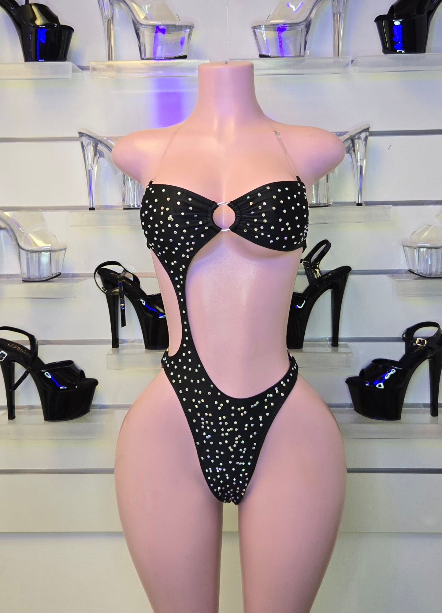 10A Hanna Bodysuit With Stones