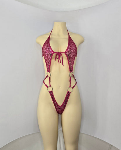 10F Candela body with three rings on the sides of the waist Without Stones