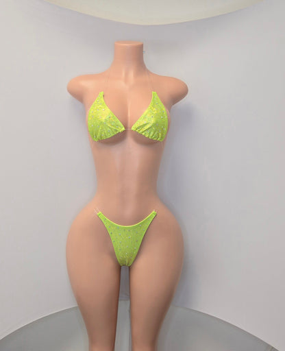 10B Set Susi Elastico transparente  With Stones