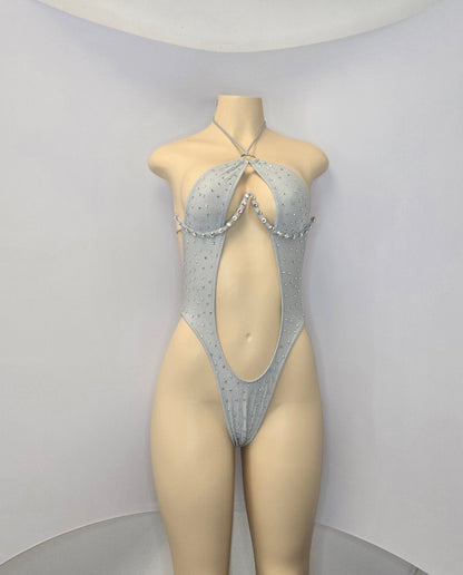 10A Sunrise Bodysuit With Stones