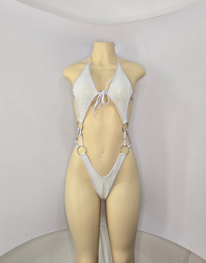 10F Candela body with three rings on the sides of the waist Without Stones