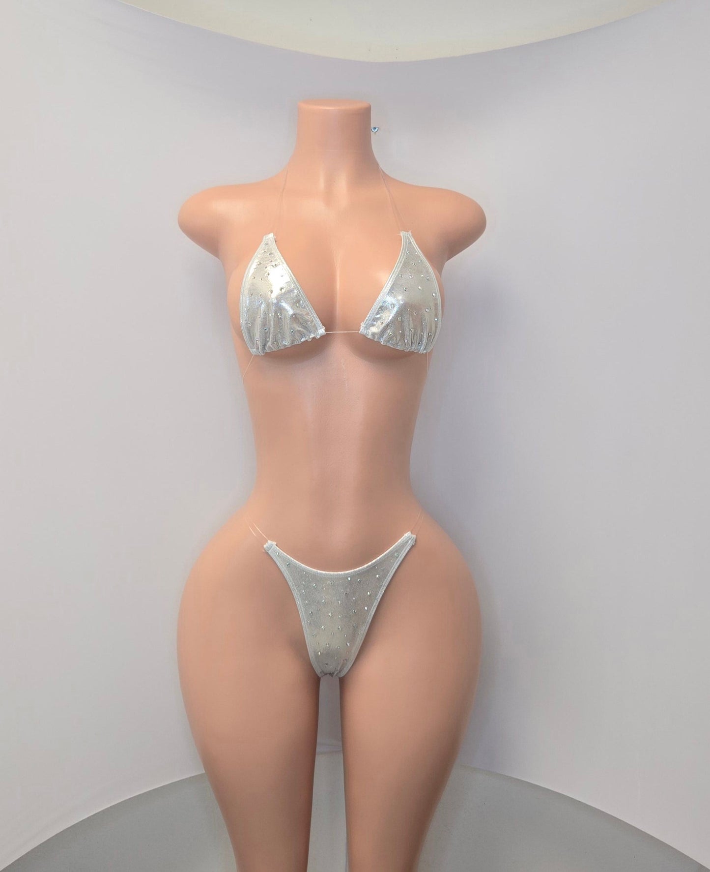 10B Set Susi Elastico transparente  With Stones