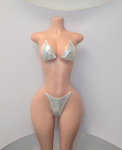 10B Set Susi Elastico transparente  With Stones